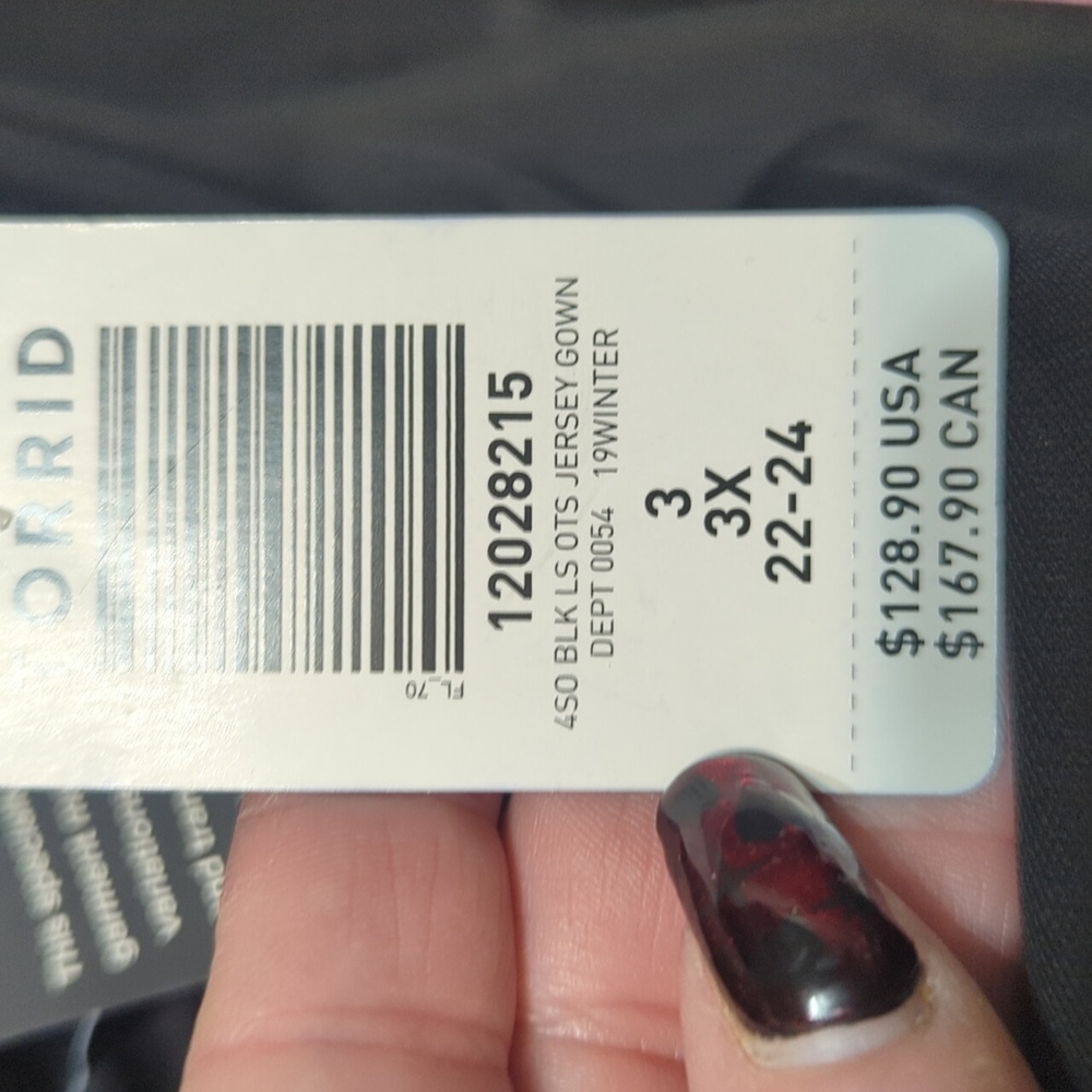 Torrid Black Ruched Dress - Picture 5 of 5